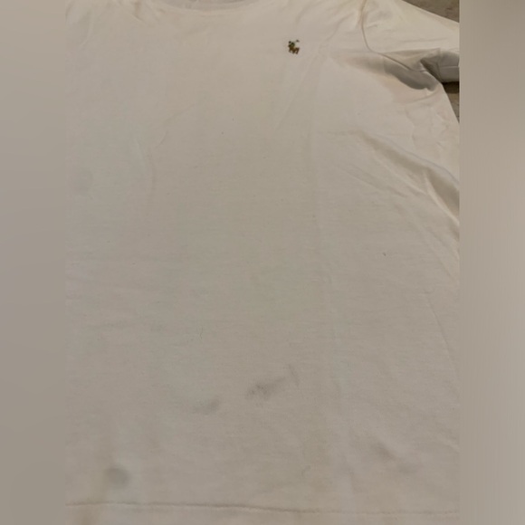Polo Ralph Lauren White Custom Slim Fit T-Shirt Size - Picture 7 of 7
